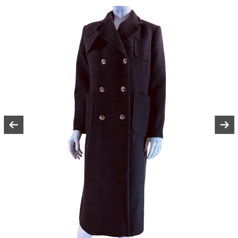 Sandro Wool Coat - Picture 2 of 7